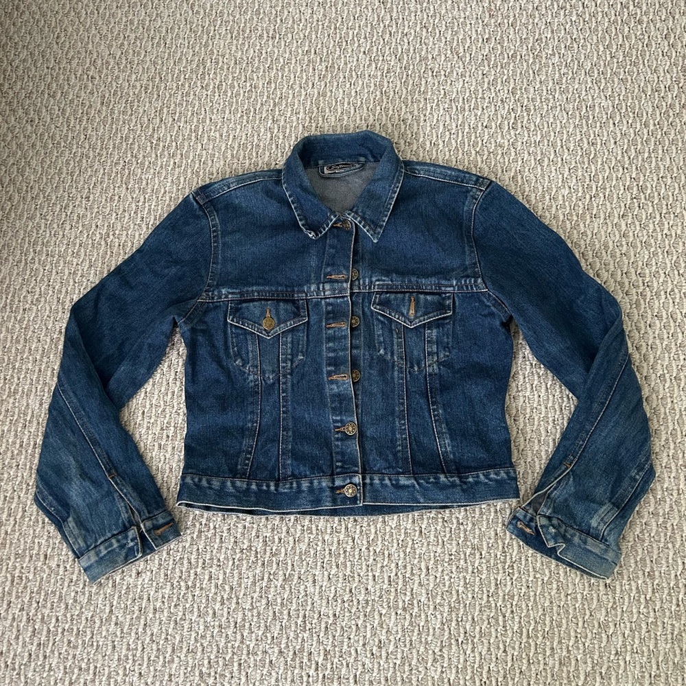 Cropped Jean Jacket